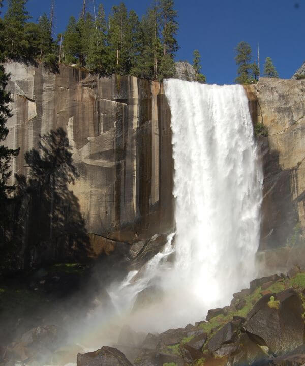 Yosemite National Park Vernal Falls Mist Trail
