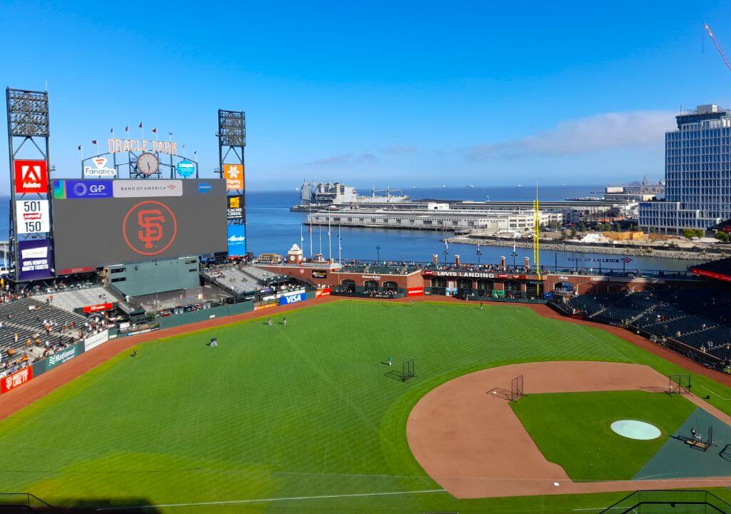 Honkbal Oracle Park San Francisco Giants baseball