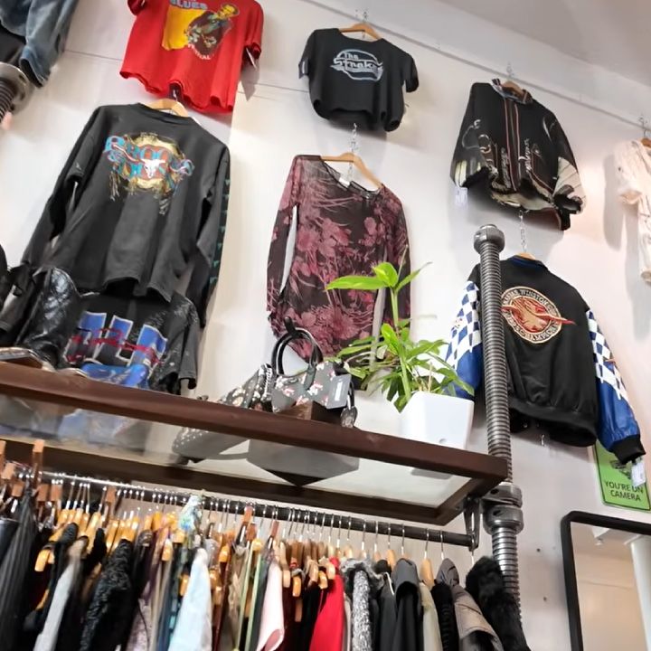 vintage kleding shoppen Californië